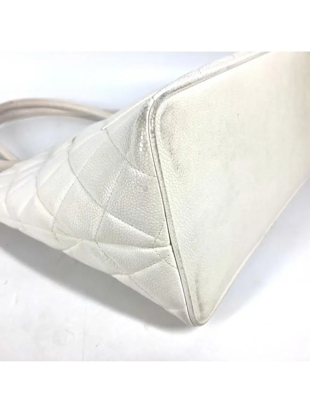 Chanel Medallion Tote Quilted Caviar #309798C13B